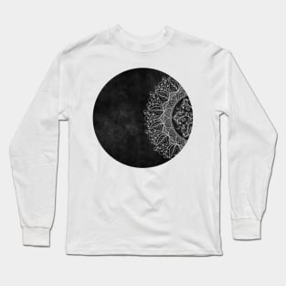 Mandaleaf Black Long Sleeve T-Shirt